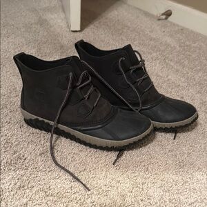 SOREL Black Waterproof Boots